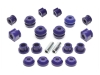 KIT DIANTEIRO SILENTBLOCKS PU PARA VW CORRADO / GOLF MK2 / GOLF MK3 / VENTO 20/10MM