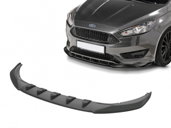 SPOILER DELANTERO NEGRO BRILLO FORD FOCUS MK3 2015-2018 STLINE