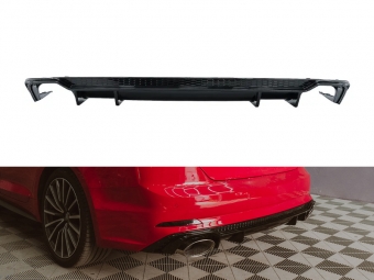 DIFUSOR TRASEIRO PARA AUDI A5 F5 2016-2019 SLINE LOOK RS