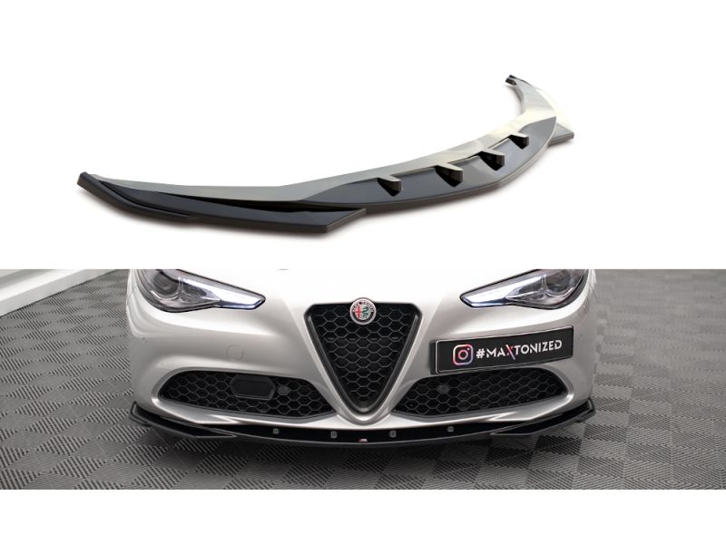 Peça - Spoiler / Lip Dianteiro V2 Para Alfa Romeo Giulia Sport 2016