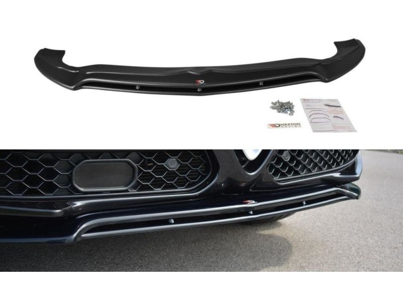 Peça - Spoiler / Lip Dianteiro V2 Para Alfa Romeo Stelvio 2016-2020