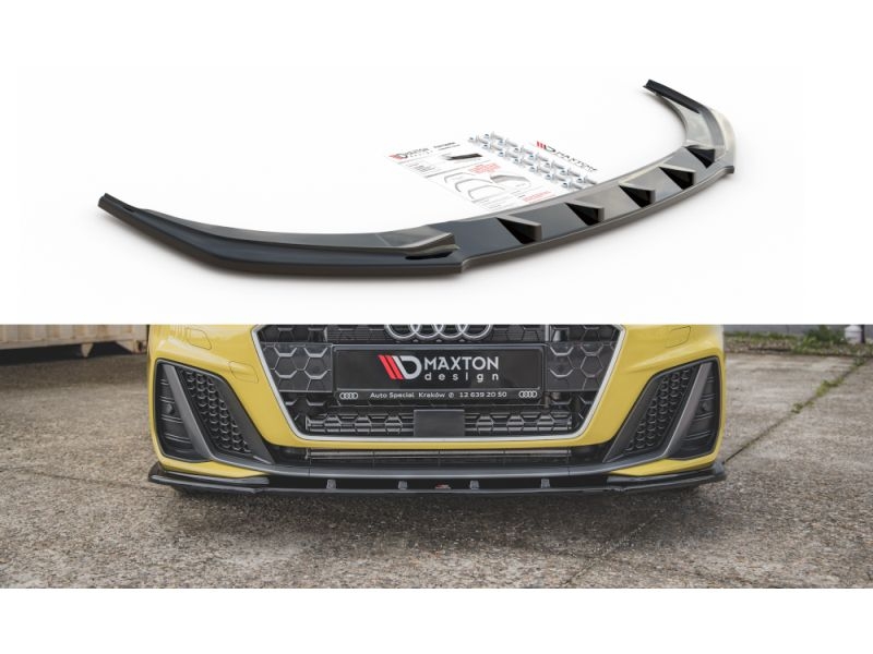 Peça - Spoiler / Lip Dianteiro V1 Para Audi A1 S-Line Gb 2018-