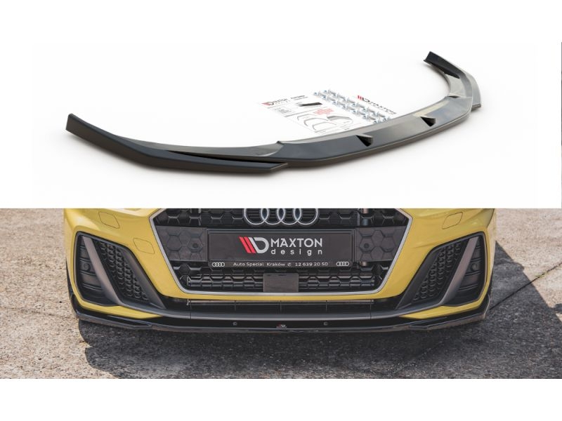 Peça - Spoiler / Lip Dianteiro V2 Para Audi A1 S-Line Gb 2018-