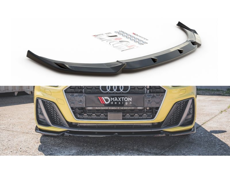 Peça - Spoiler / Lip Dianteiro V3 Para Audi A1 S-Line Gb 2018-