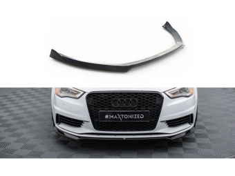 SPOILER / LIP DELANTERO V2 PARA AUDI A3 BERLINA 8V 2013-2016