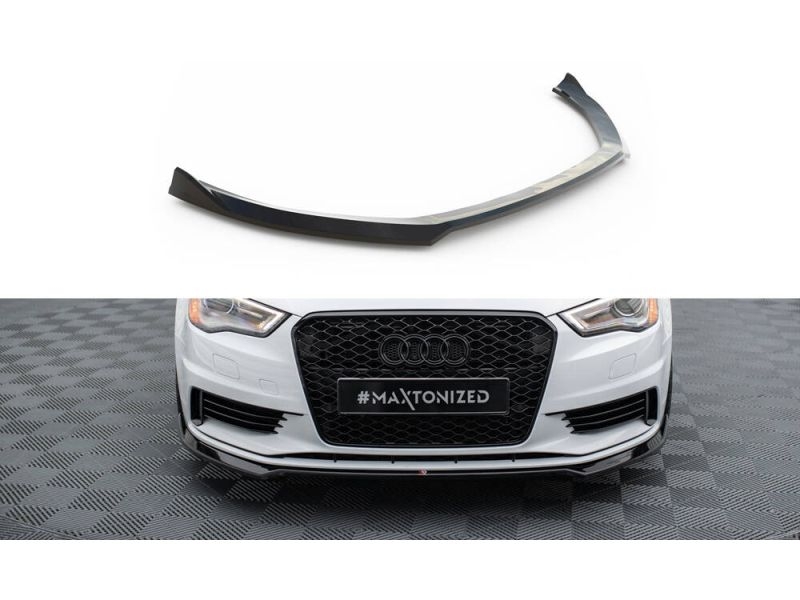 Peça - Spoiler / Lip Dianteiro V2 Para Audi A3 Berlina 8V 2013-2016