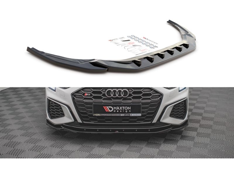 Peça - Spoiler / Lip Dianteiro V4 Para Audi S3 / S-Line 8Y 2020-