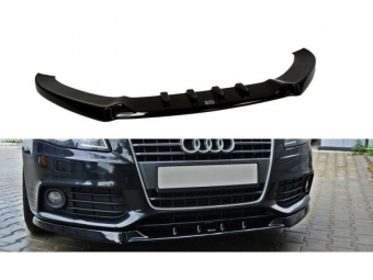 SPOILER / LIP DIANTEIRO V1 PARA AUDI A4 B8 2007-2011