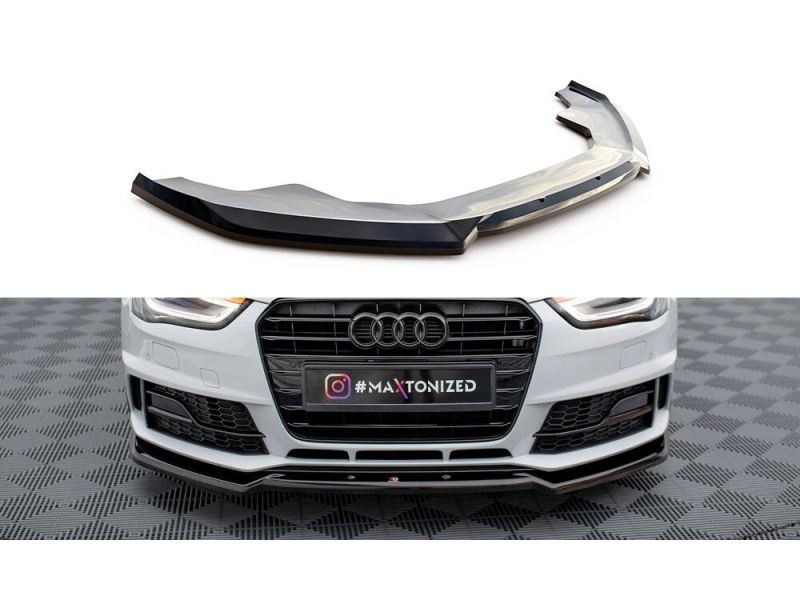 Peça - Spoiler / Lip Dianteiro V2 Para Audi A4 Competition B8 2011-