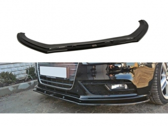 SPOILER / LIP DIANTEIRO V1 PARA AUDI A4 B8 2011-2015