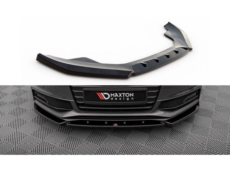 Peça - Spoiler / Lip Dianteiro V3 Para Audi S4 / A4 S-Line B8 2011-