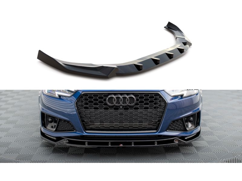 Peça - Spoiler / Lip Dianteiro V1 Para Audi A4 Competition B9 2019