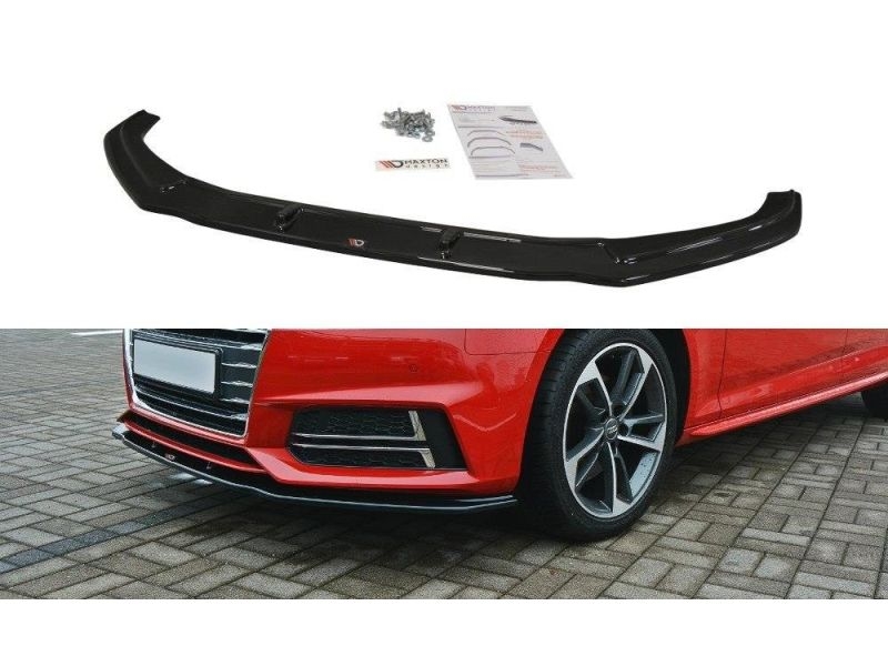 Peça - Spoiler / Lip Dianteiro V2 Para Audi S4 / A4 S-Line B9 2015-