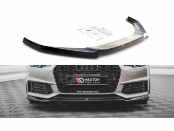 SPOILER / LIP DIANTEIRO V4 PARA AUDI S4 / A4 S-LINE B9 2015-2019