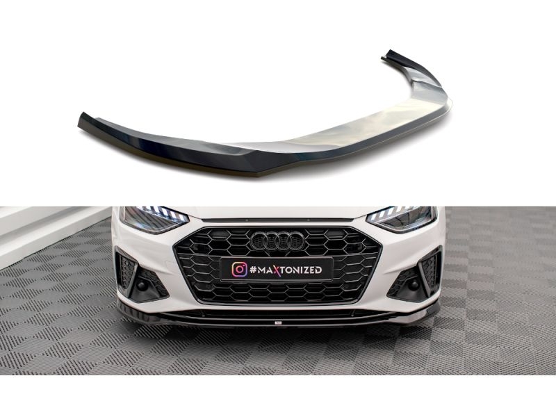 Peça - Spoiler / Lip Dianteiro V2 Para Audi S4 / A4 S-Line B9 2019-