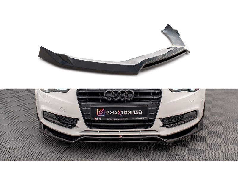 Peça - Spoiler / Lip Dianteiro V2 Para Audi A5 Coupe/Sportback 8T 2