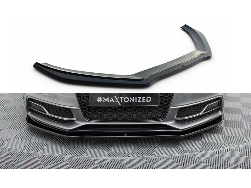 Peça - Spoiler / Lip Dianteiro V2 Para Audi S5 / A5 S-Line 8T 2011-