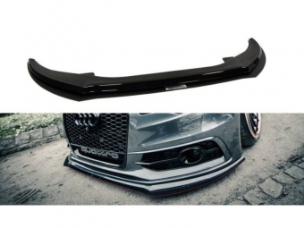 SPOILER / LIP DIANTEIRO V2 PARA AUDI S6 / A6 C7 S-LINE 2011-2014