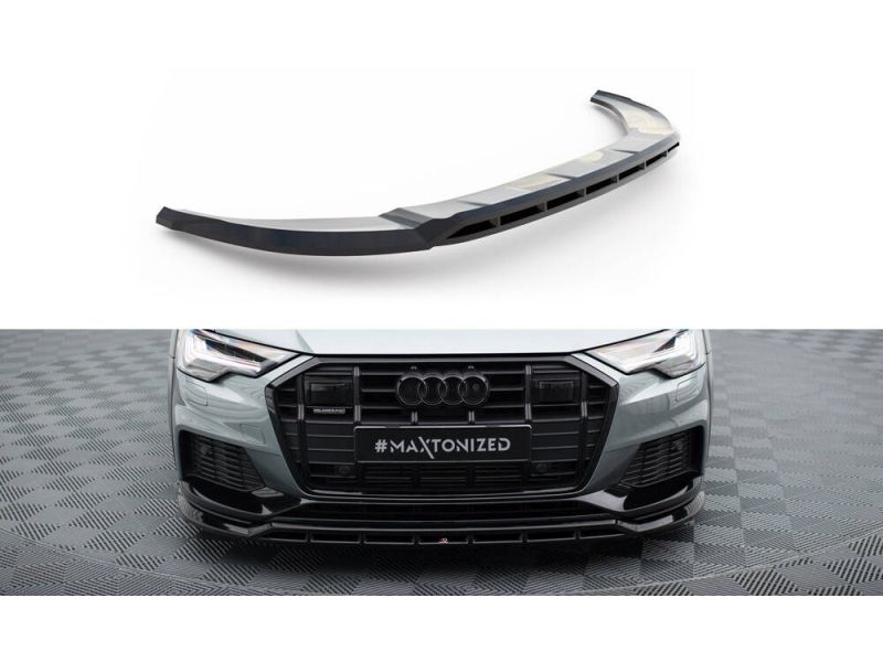 Peça - Spoiler / Lip Dianteiro Para Audi A6 Allroad C8 2018-2023