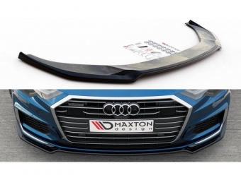 SPOILER / LIP DIANTEIRO V1 PARA AUDI S6 / A6 S-LINE C8 2018-