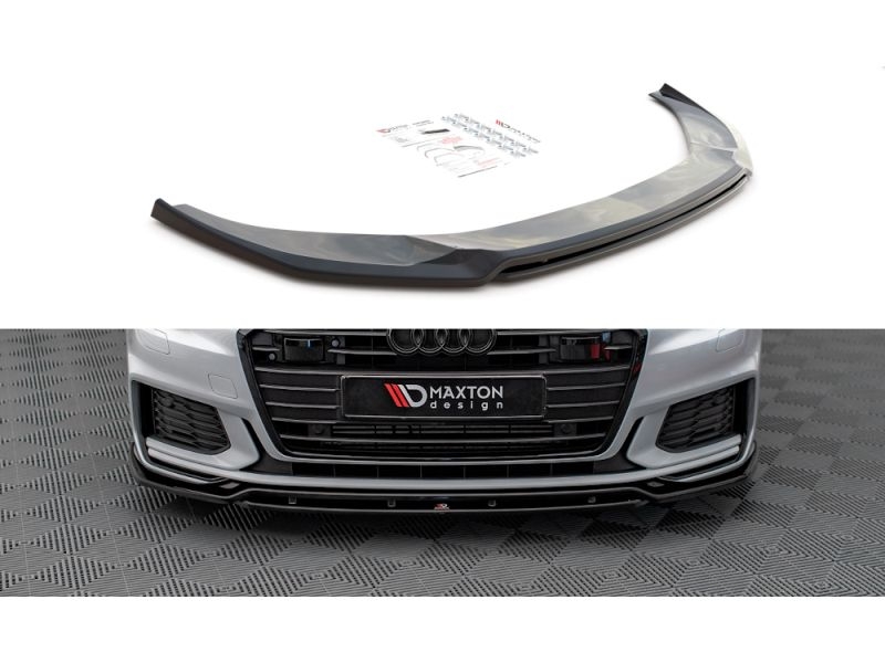 Peça - Spoiler / Lip Dianteiro V3 Para Audi S6 / A6 S-Line C8 2018-