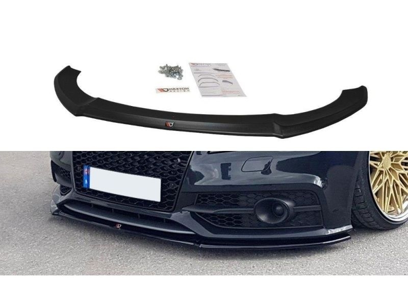 Peça - Spoiler / Lip Dianteiro V1 Para Audi A7 Mk1 S-Line 2010-2014