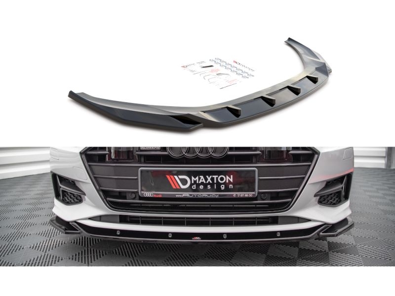 Peça - Spoiler / Lip Dianteiro V1 Para Audi A7 C8 2018-