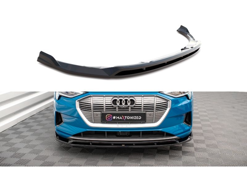 Peça - Spoiler / Lip Dianteiro V2 Para Audi E-Tron 2018-2022