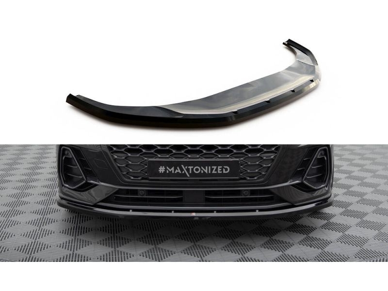 Peça - Spoiler / Lip Dianteiro V1 Para Audi Q3 Sportback F3 2019-