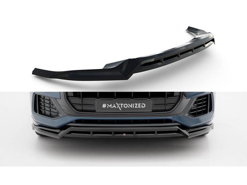 Peça - Spoiler / Lip Dianteiro Para Audi Q8 Standard Mk1 2018-2023