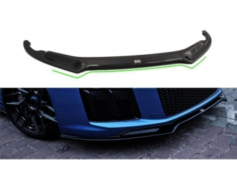 SPOILER / LIP DIANTEIRO V2 PARA AUDI R8MK2 2015-2018