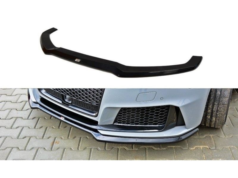 Peça - Spoiler / Lip Dianteiro V1 Para Audi Rs3 8V Sportback 2015-2