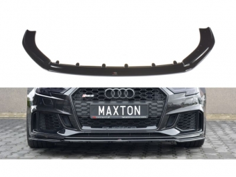 SPOILER / LIP DIANTEIRO V2 PARA AUDI RS3 8V SPORTBACK 2017-