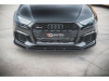 SPOILER / LIP DELANTERO V4 PARA AUDI RS3 8V SPORTBACK 2017-