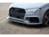 SPOILER / LIP DELANTERO V2 PARA AUDI RS3 BERLINA 8V 2016-2020