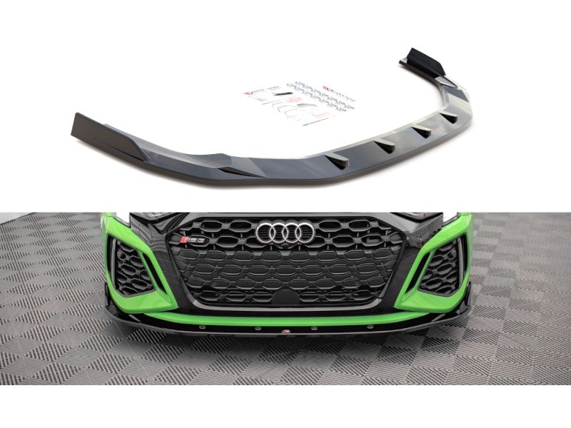 Peça - Spoiler / Lip Dianteiro V2 Para Audi Rs3 8Y 2020-