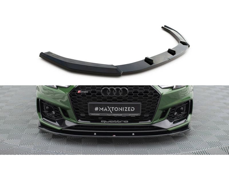 Peça - Spoiler / Lip Dianteiro V1 Para Audi Rs4 B9 2017-2019