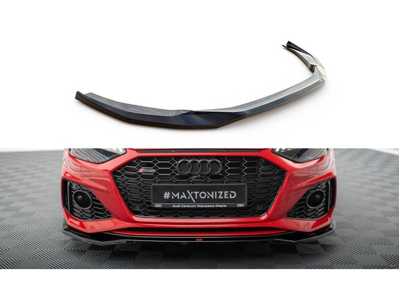 Peça - Spoiler / Lip Dianteiro V1 Para Audi Rs4 B9 2019-