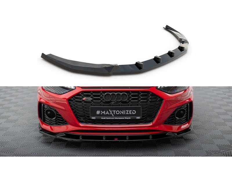 Peça - Spoiler / Lip Dianteiro V2 Para Audi Rs4 B9 2019-