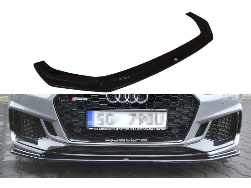 Peça - Spoiler / Lip Dianteiro V2 Para Audi Rs5 F5 Coupe/Sportback 