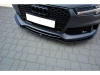 SPOILER / LIP DELANTERO V1 PARA AUDI RS7 2014-2017