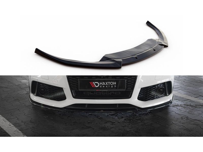 Peça - Spoiler / Lip Dianteiro V3 Para Audi Rs7 C7 2014-2017