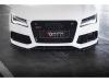 SPOILER / LIP DIANTEIRO V4 PARA AUDI RS7 C7 2014-2017