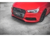 SPOILER / LIP DIANTEIRO V1 PARA AUDI S3 / A3 S-LINE 8V 2013-2016