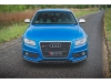 SPOILER / LIP DIANTEIRO V1 PARA AUDI S4 / A4 S-LINE B8 2008-2011