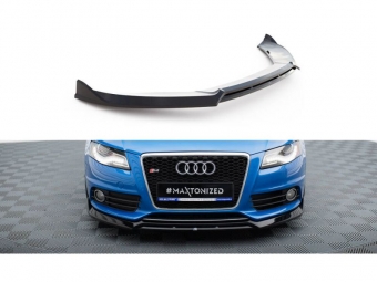 SPOILER / LIP DIANTEIRO V3 PARA AUDI S4 / A4 S-LINE B8 2008-2011