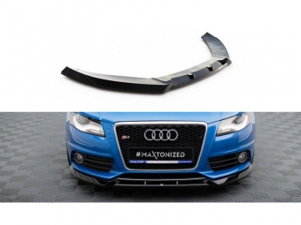 SPOILER / LIP DIANTEIRO V4 PARA AUDI S4 / A4 S-LINE B8 2008-2011