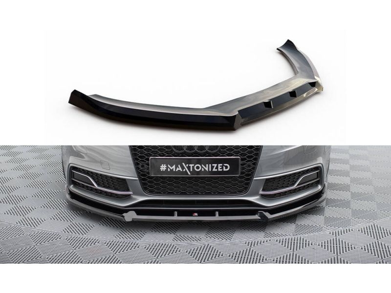 Peça - Spoiler / Lip Dianteiro V3 Para Audi S5 / A5 S-Line Coupe/Sp