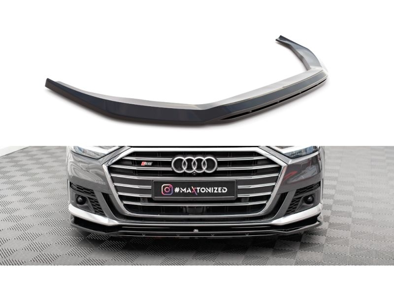 Peça - Spoiler / Lip Dianteiro V1 Para Audi S8 / A8 S-Line D5 2019-