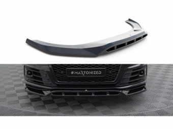 SPOILER / LIP DIANTEIRO V2 PARA AUDI SQ7 / Q7 S-LINE MK2 2016-2019